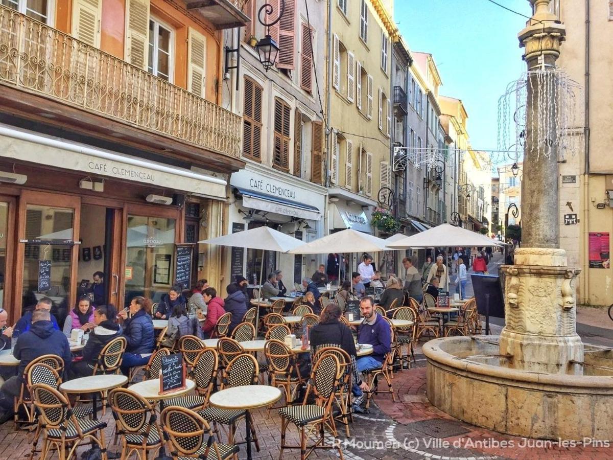 Les Violettes 3 Pieces Centre Ville Antibes Extérieur photo